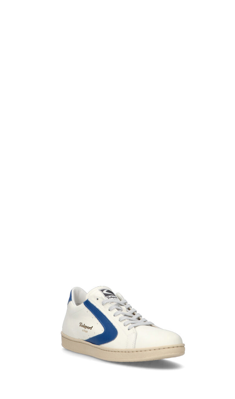 VALSPORT TOURNAMENT Sneaker uomo bianca/blu in pelle