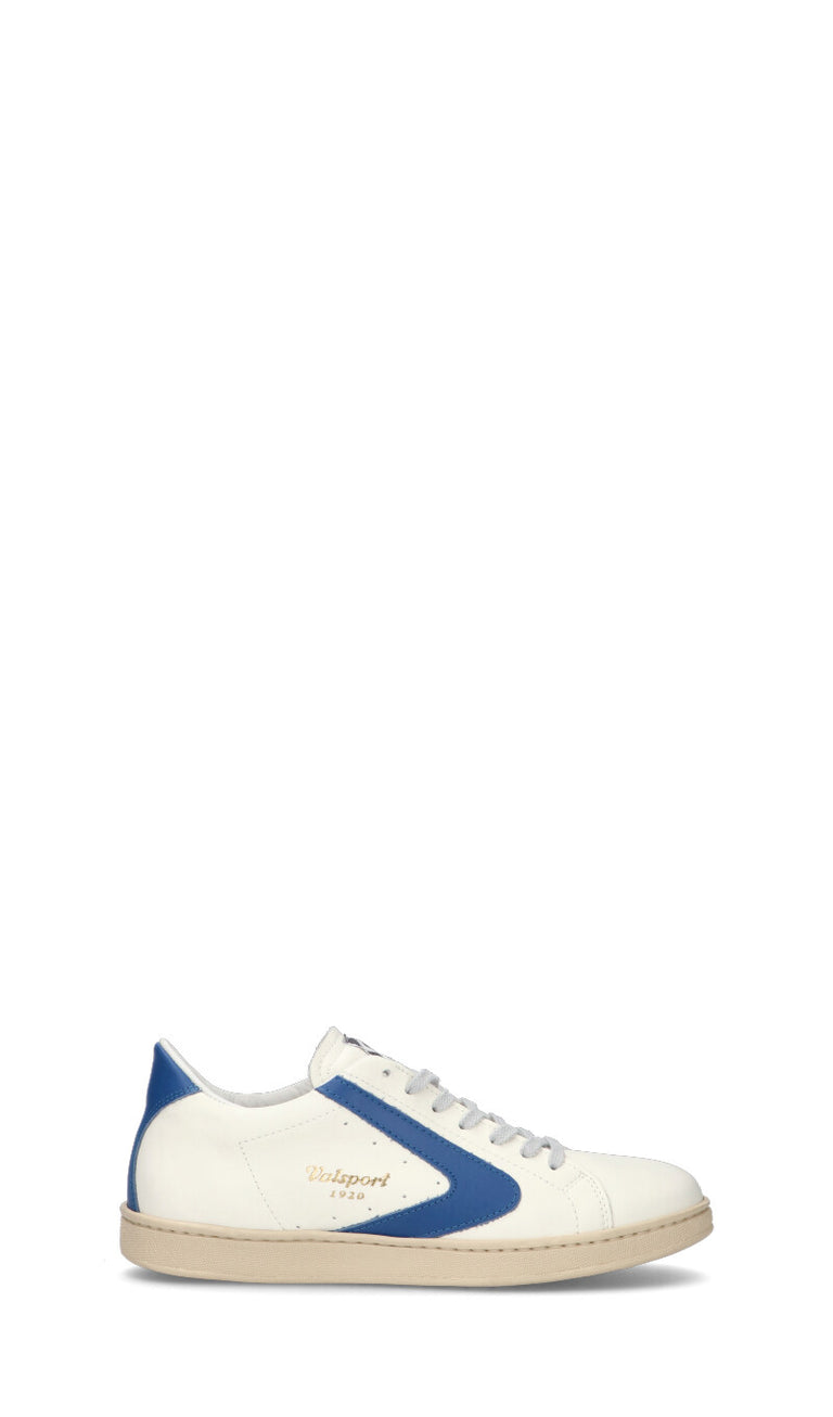 VALSPORT TOURNAMENT Sneaker uomo bianca/blu in pelle