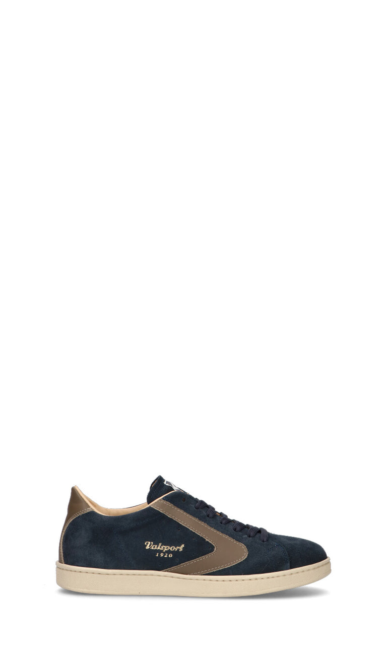 VALSPORT TOURNAMENT Sneaker uomo blu/marrone in suede