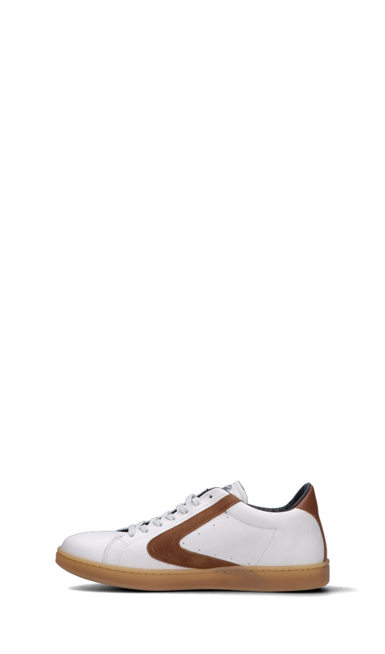 VALSPORT - TOURNAMENT Sneaker uomo bianca/cognac in pelle