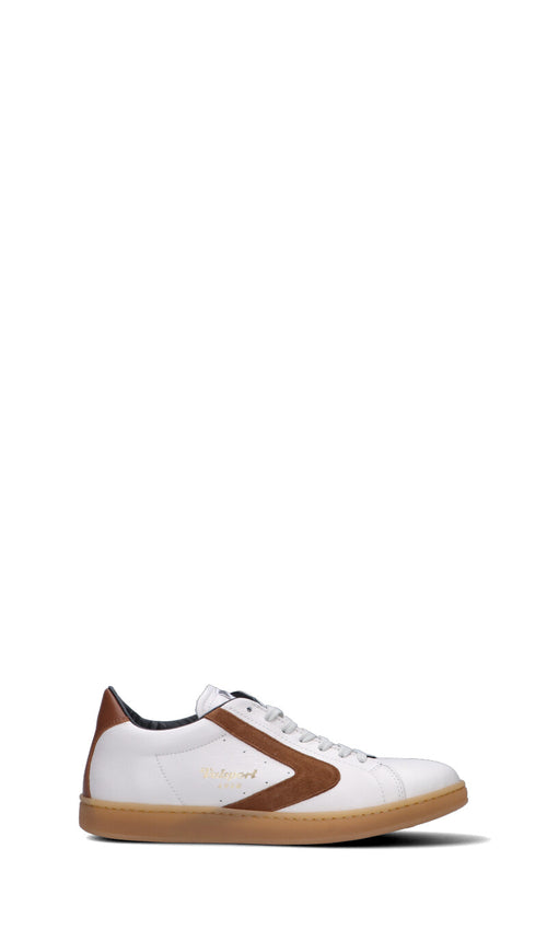 VALSPORT - TOURNAMENT Sneaker uomo bianca/cognac in pelle