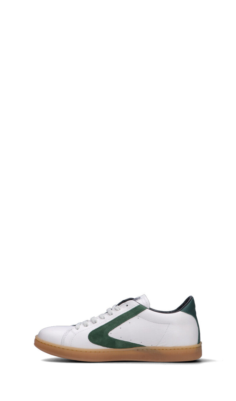 VALSPORT - TOURNAMENT Sneaker uomo bianca/verde in pelle