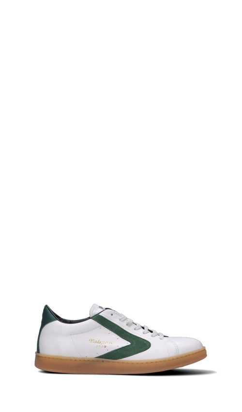 VALSPORT - TOURNAMENT Sneaker uomo bianca/verde in pelle