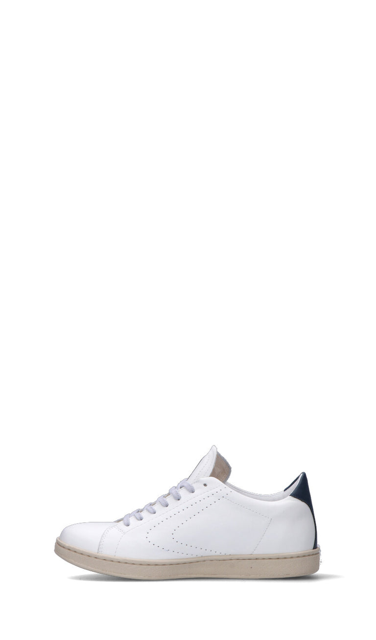 VALSPORT Sneaker uomo bianca/blu in pelle