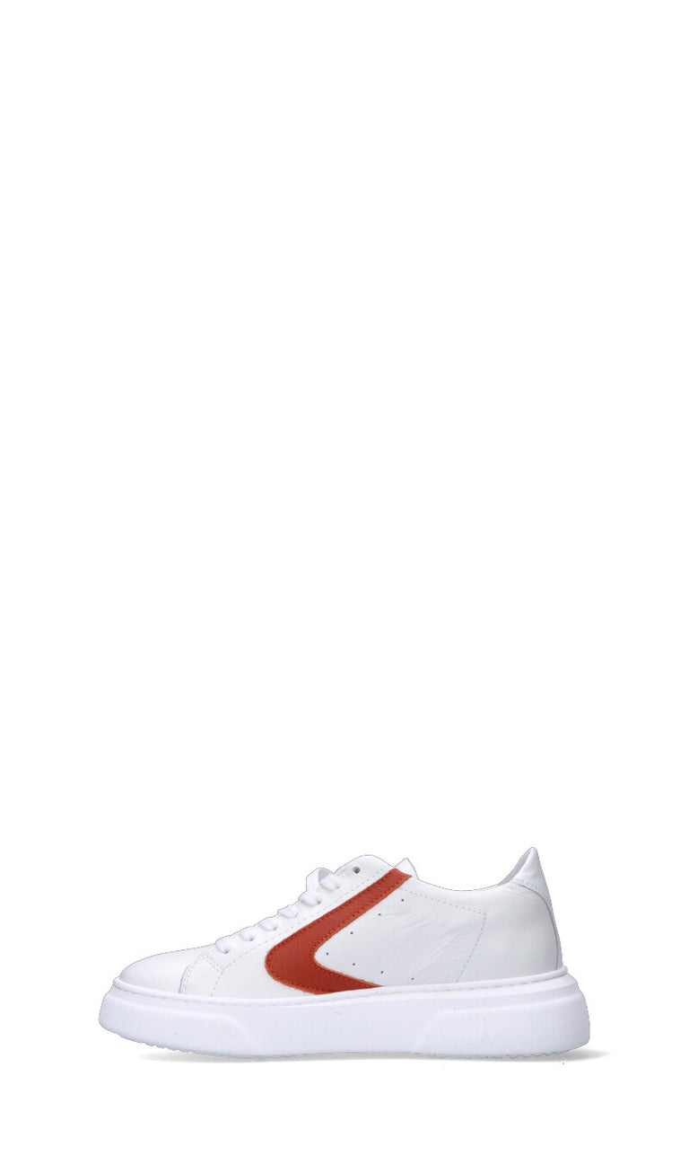 VALSPORT Sneaker donna bianca/arancio in pelle