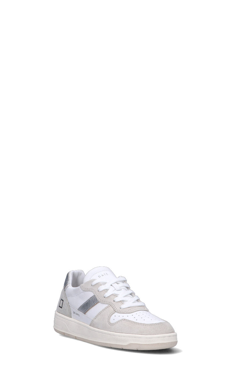 D.A.T.E. - COURT 2.0 Sneaker donna bianca in pelle