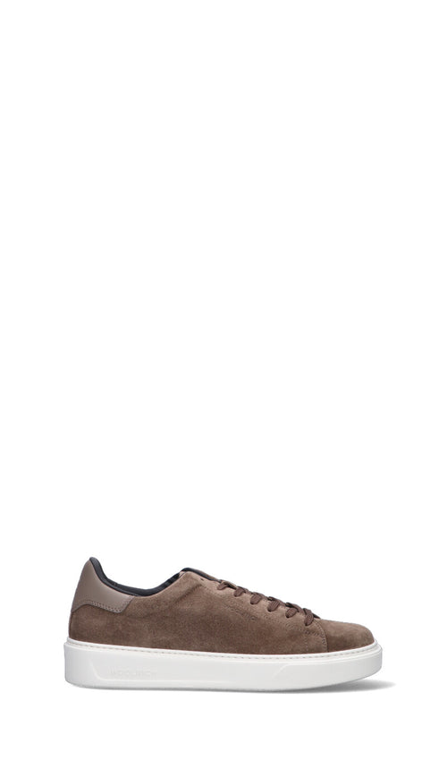 WOOLRICH Sneaker uomo grigia in suede