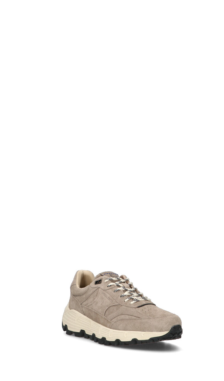 WOOLRICH Sneaker uomo grigia in suede