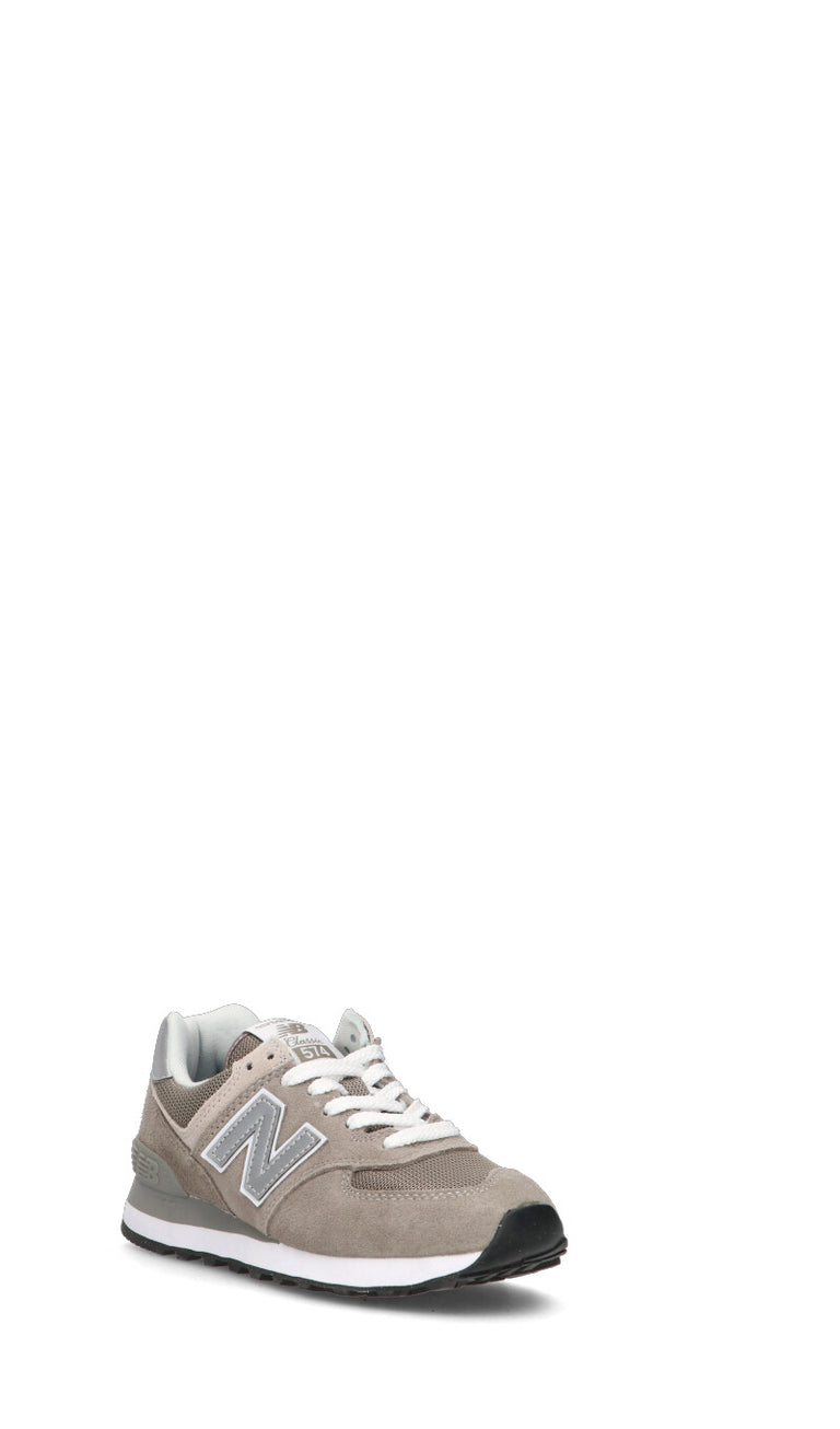 NEW BALANCE Sneaker donna grigia in pelle