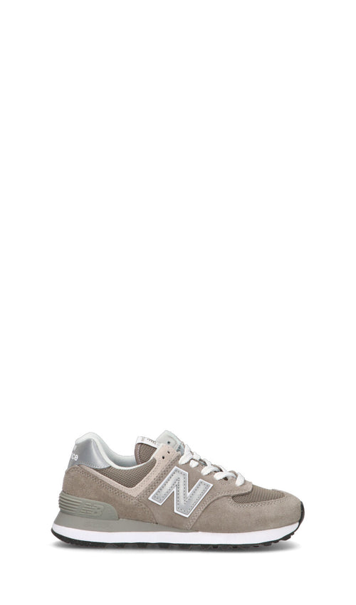 NEW BALANCE Sneaker donna grigia in pelle