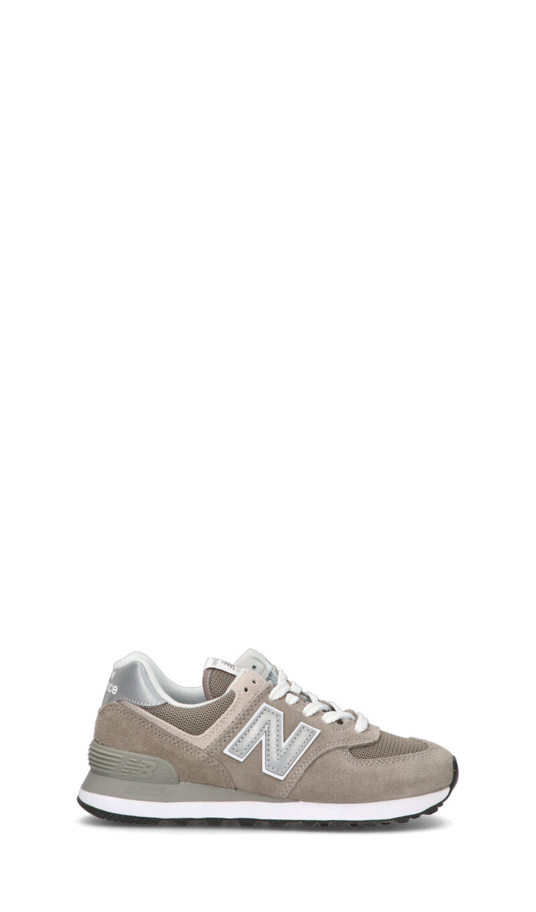 NEW BALANCE Sneaker donna grigia in pelle