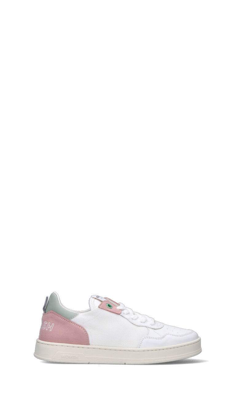 WOMSH Sneaker donna bianca/rosa