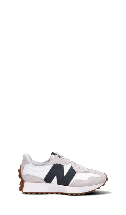 NEW BALANCE Sneaker donna bianca, blu e grigia in suede