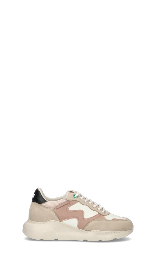 WOMSH Sneaker donna bianca/rosa