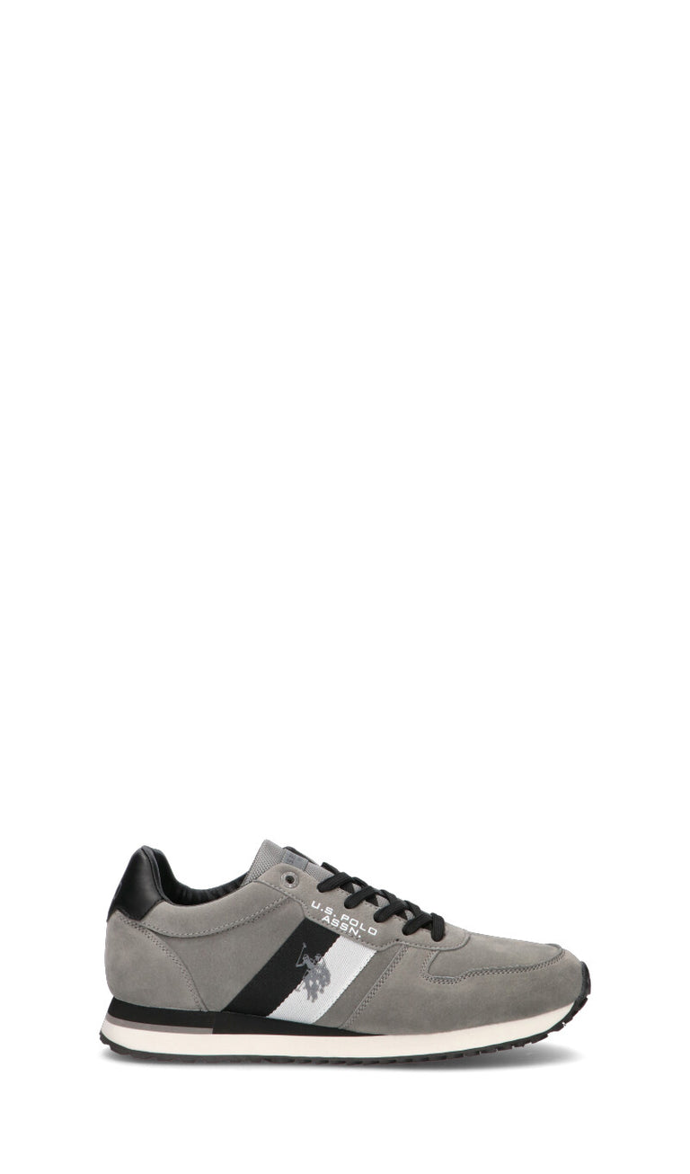 U.S. POLO ASSN. Sneaker uomo grigia/nera/bianca