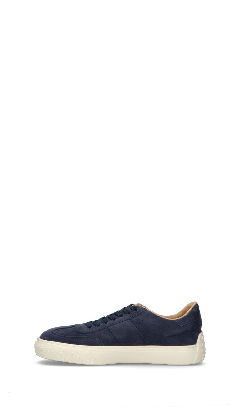 TODS Sneaker uomo blu in suede