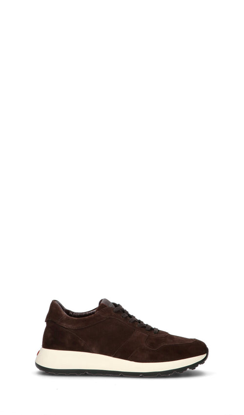 TODS Sneaker uomo marrone in suede