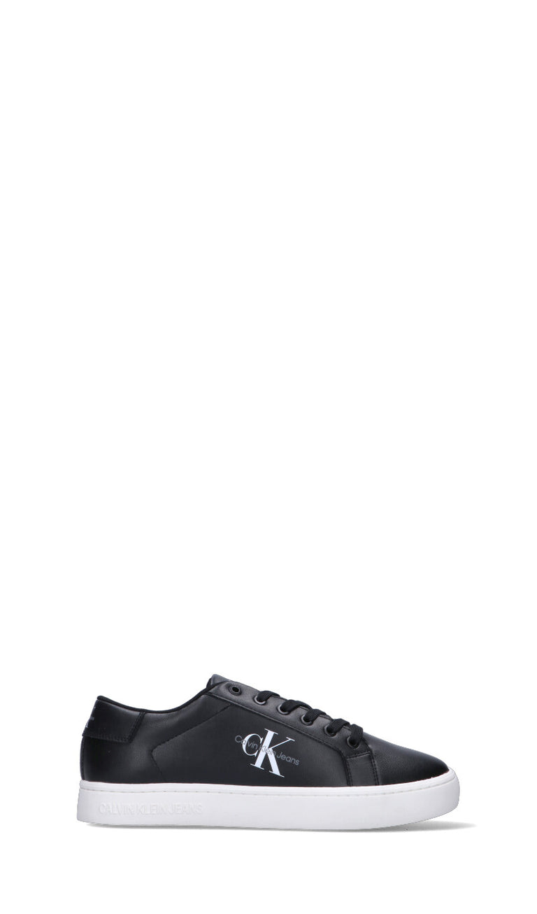 CALVIN KLEIN Sneaker uomo nera in pelle