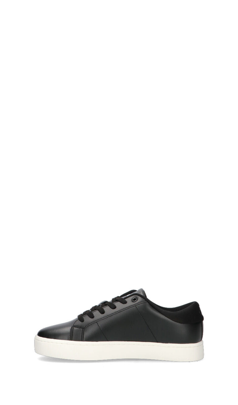 CALVIN KLEIN JEANS Sneaker uomo nera in pelle