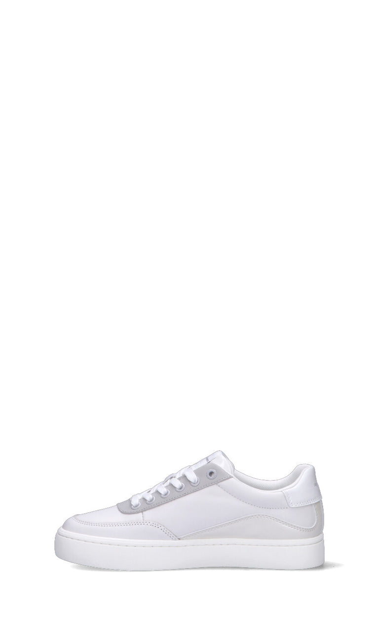 CALVIN KLEIN JEANS Sneaker donna bianca in pelle