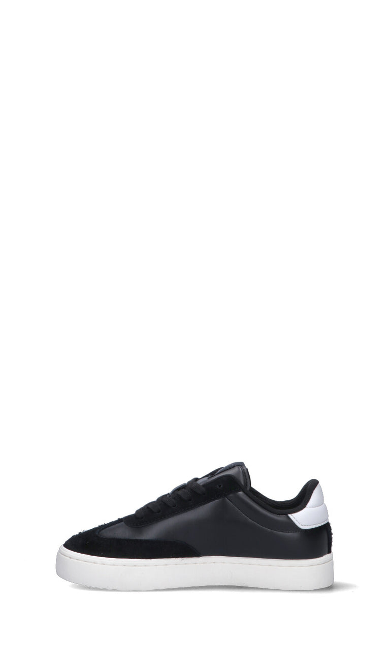 CALVIN KLEIN JEANS Sneaker donna nera in pelle