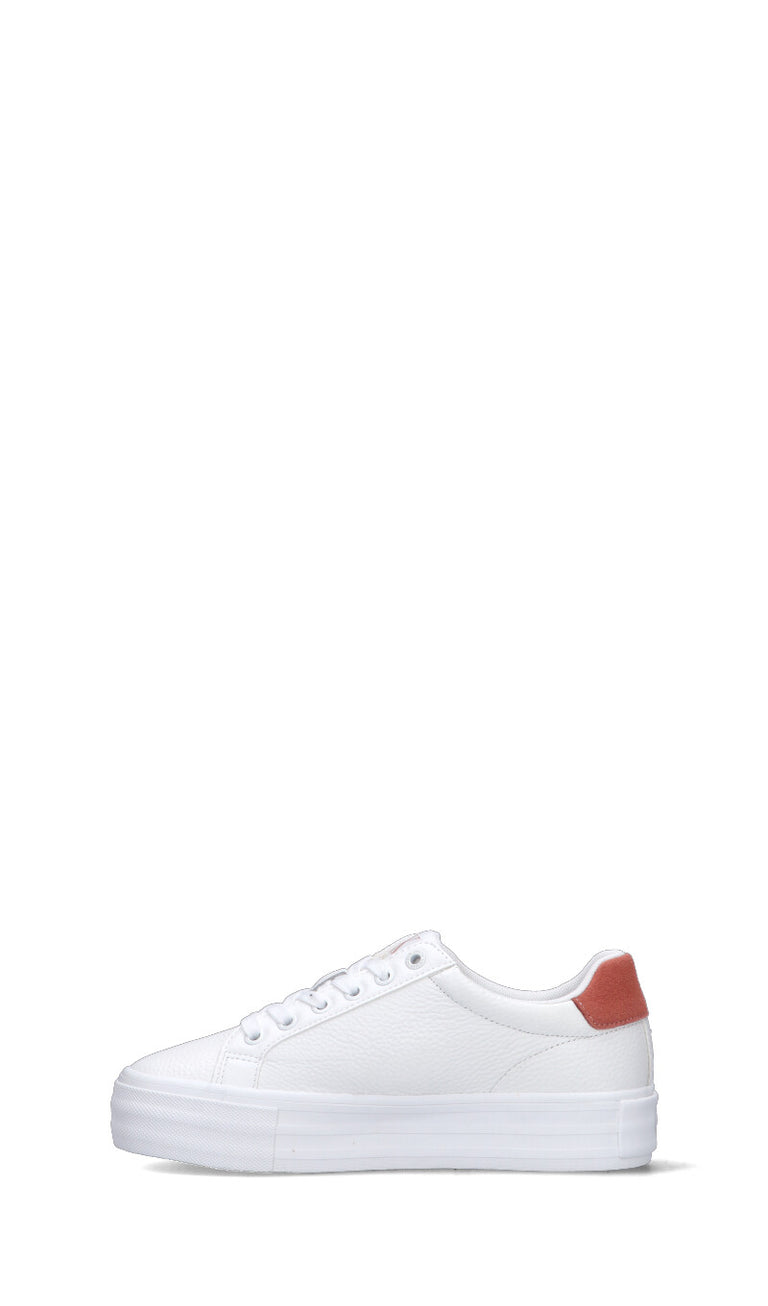 CALVIN KLEIN JEANS Sneaker donna bianca/toscana in pelle