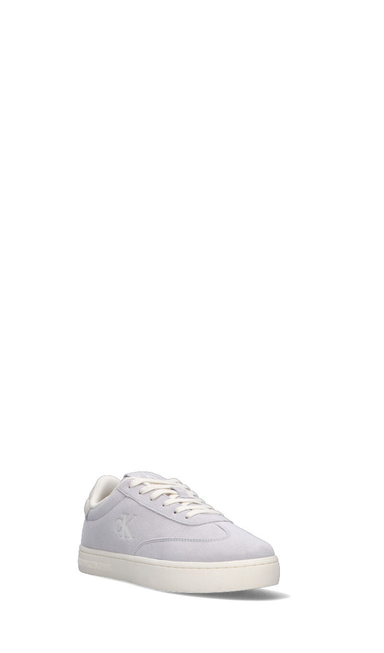 CALVIN KLEIN JEANS Sneaker donna grigia in suede