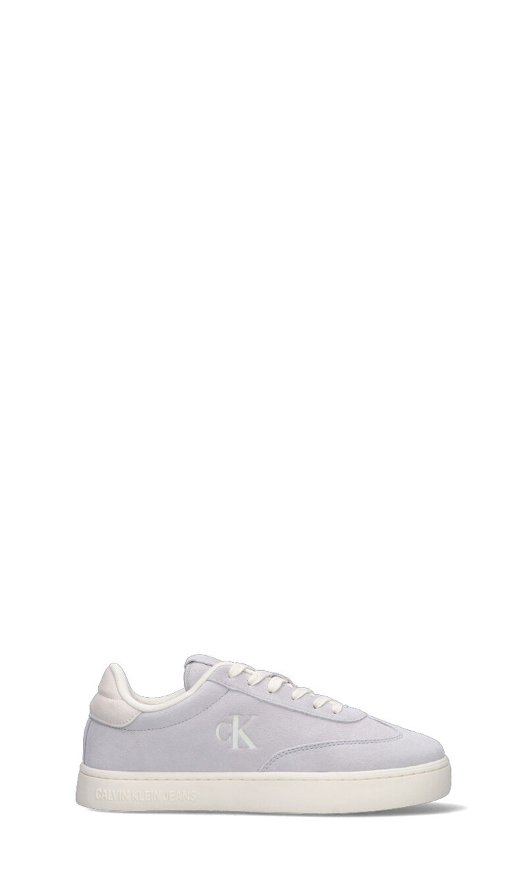 CALVIN KLEIN JEANS Sneaker donna grigia in suede