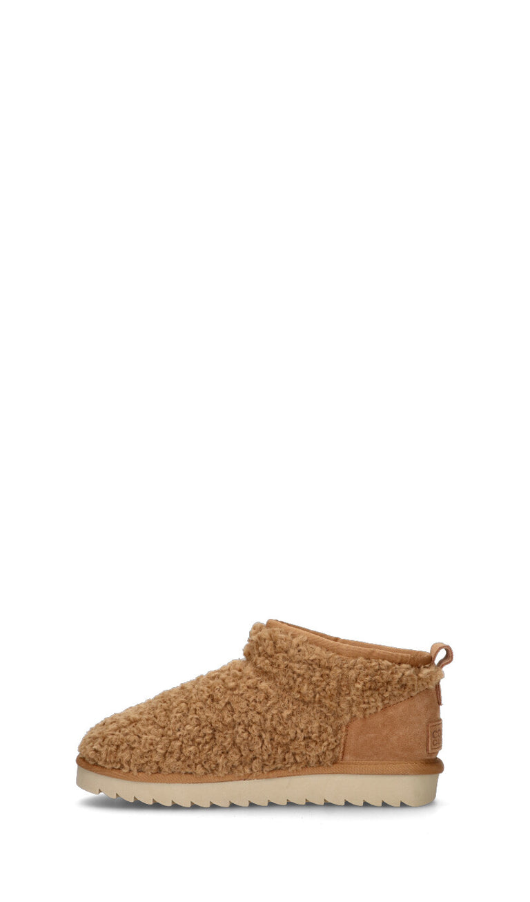 COLORS OF CALIFORNIA Ugg donna cuoio in pelliccia