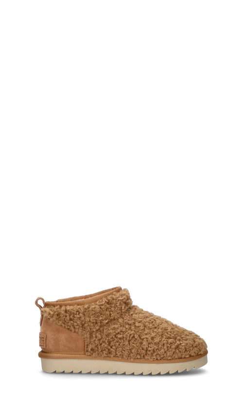 COLORS OF CALIFORNIA Ugg donna cuoio in pelliccia