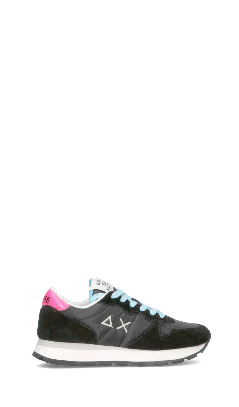 SUN68 Sneaker donna nera/azzurra