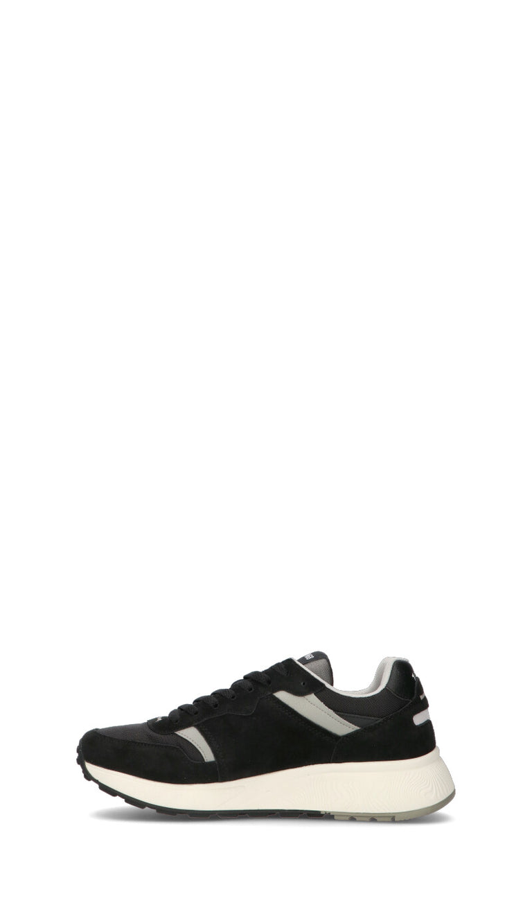 SUN68 Sneaker uomo nera in pelle