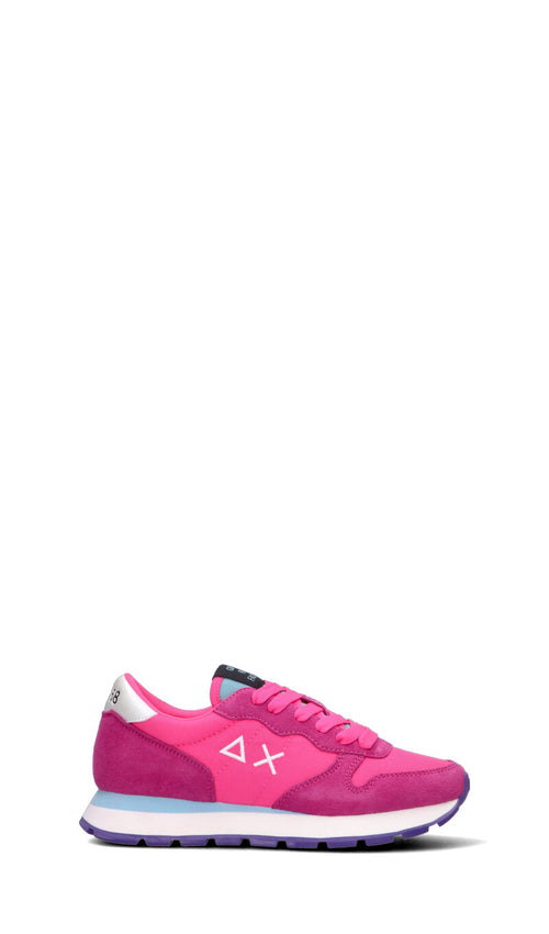 SUN68 Sneaker donna fucsia in pelle