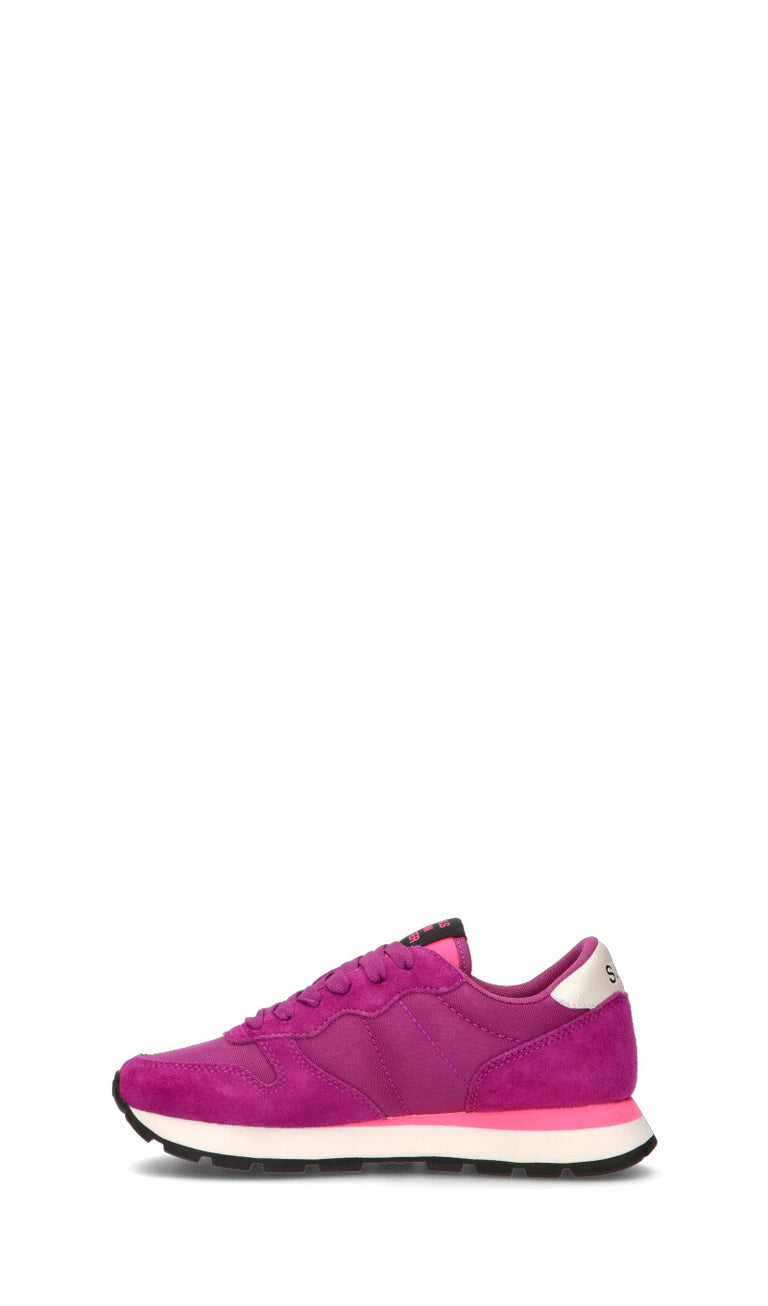 SUN68 Sneaker donna viola in pelle