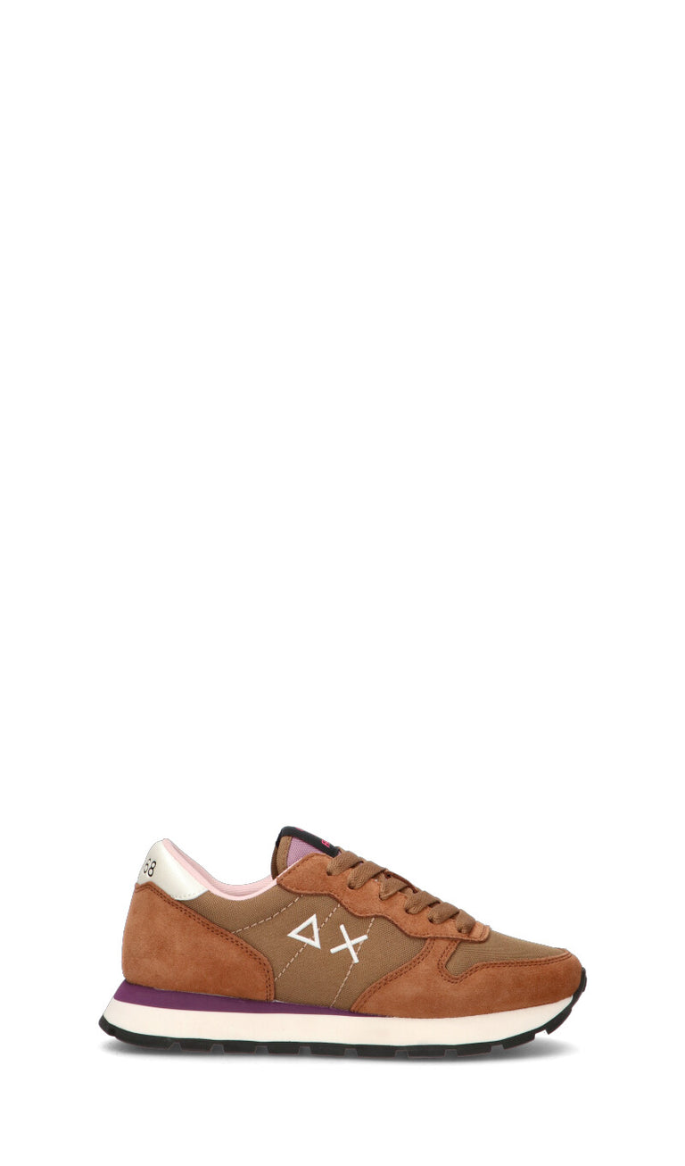 SUN68 Sneaker donna cuoio in pelle