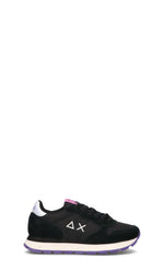 SUN68 Sneaker donna nera/rosa in suede