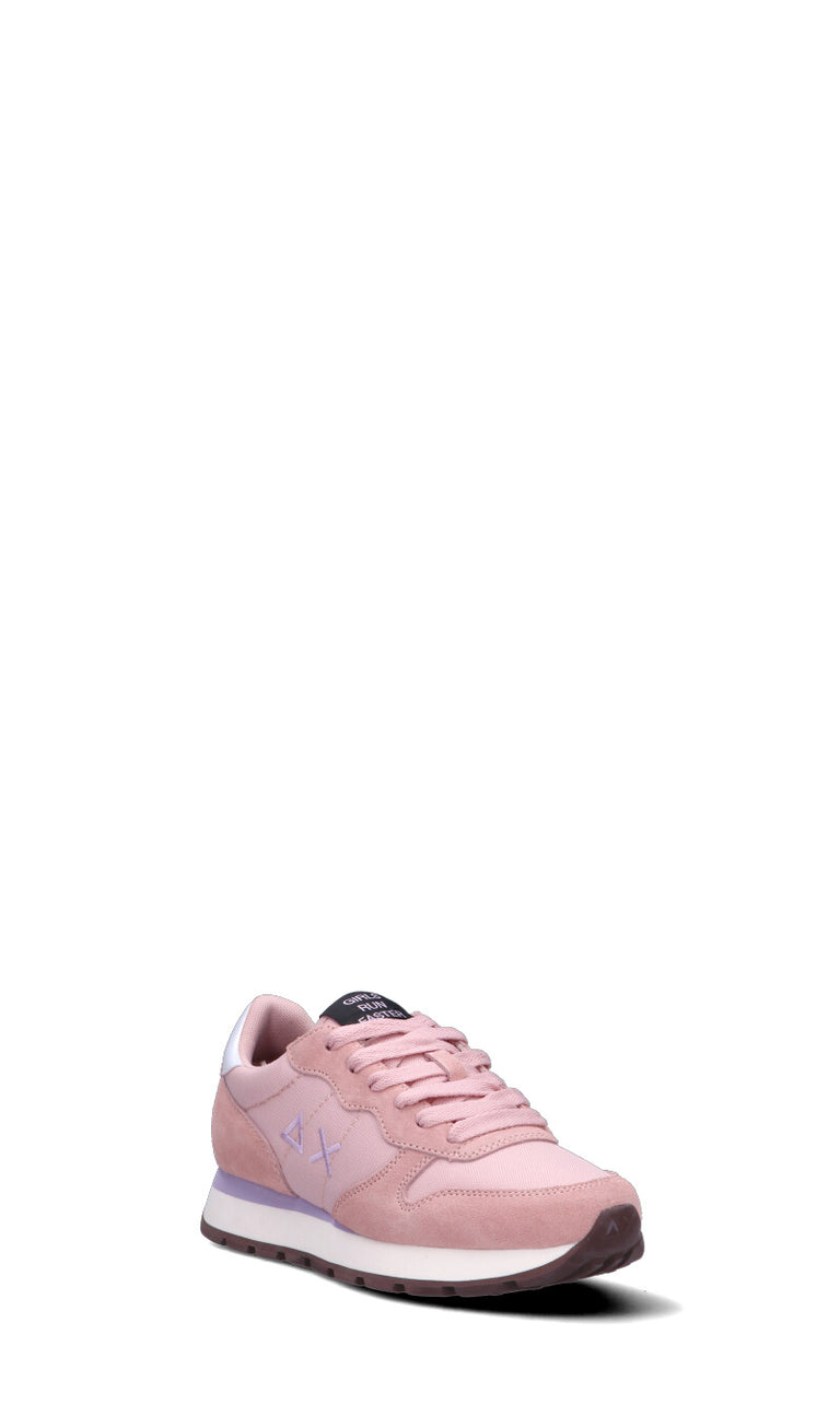 SUN68 Sneaker donna rosa in suede