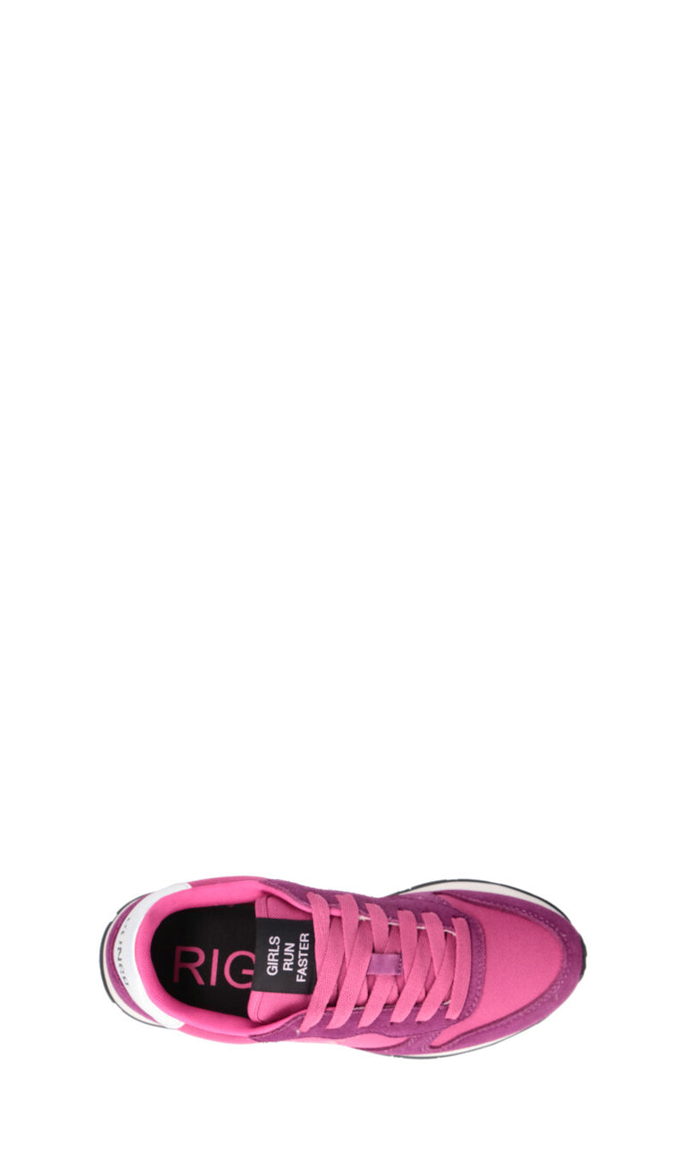 SUN68 Sneaker donna rosa e viola in suede