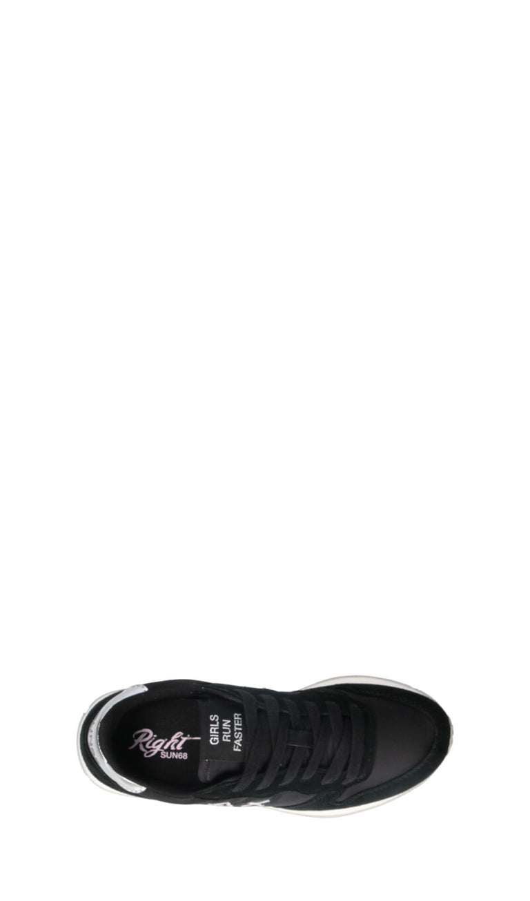 SUN68 Sneaker donna nera in suede