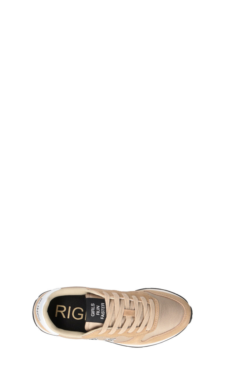 SUN68 Sneaker donna oro in suede