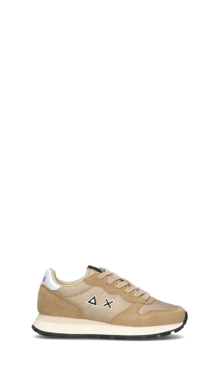 SUN68 Sneaker donna oro in suede